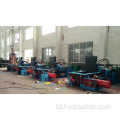 Limbah Besi Aluminium Tembaga Logam Baling Press Baler